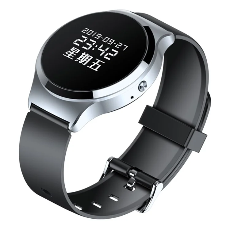 Bracelet enregistreur vocal numérique S8 16 Go Montre Cryptage du mot de passe Enregistreur audio pour cours, réunions, entretiens, classes
