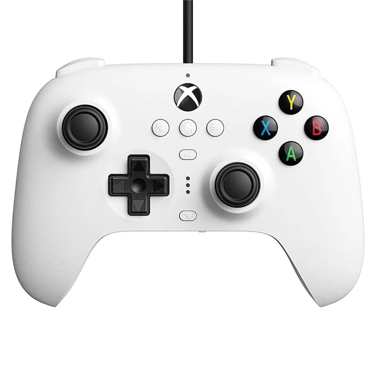 8BITDO Wired Game Controller Joystick Vibration Gamepad for Xbox One/Series X/Series S / Windows 10/11 - White