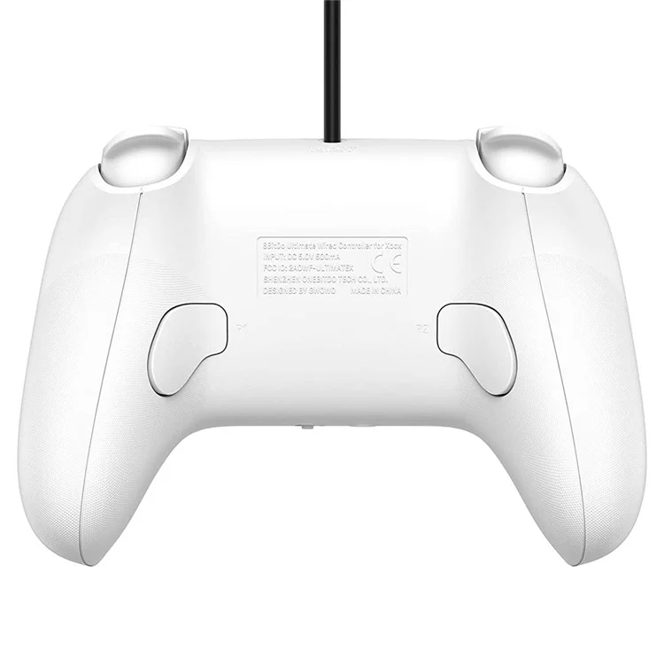 8BITDO Wired Game Controller Joystick Vibration Gamepad for Xbox One/Series X/Series S / Windows 10/11 - White