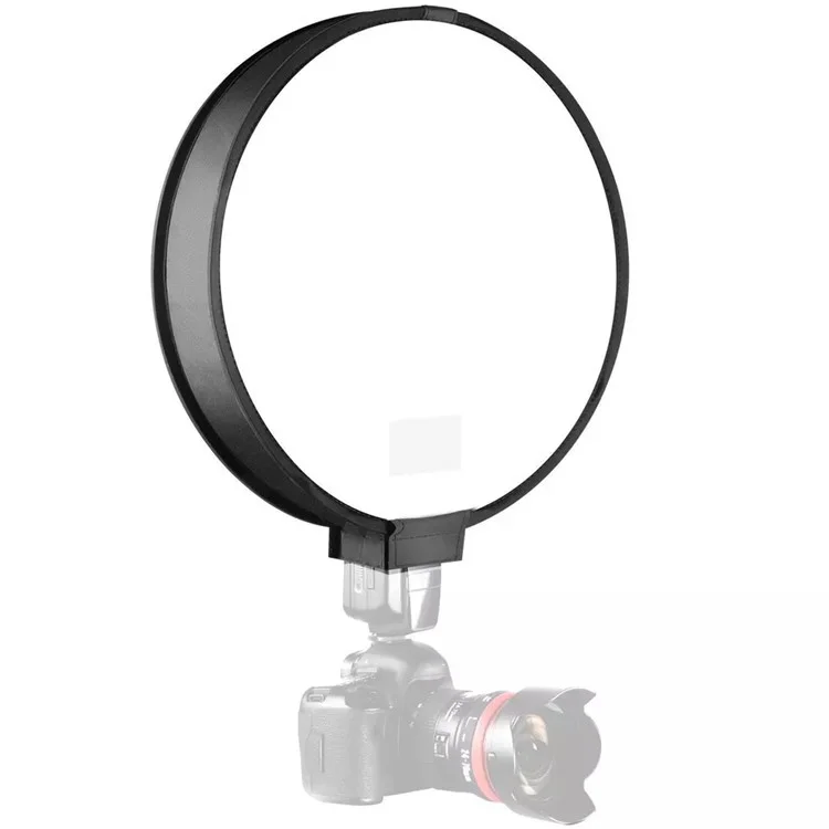 30 cm / 40 cm de Diamètre Universal Portable Mini Petite Petite Petite Caméra Rond Studio Tent Tente en Noir et Blanc Lumière Diffuseur Softbox