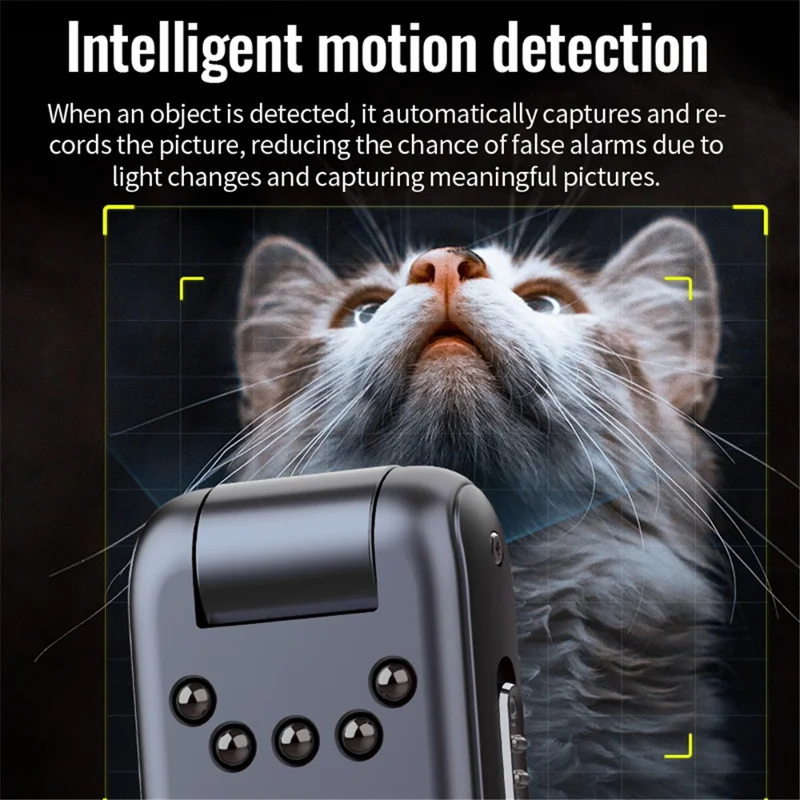 V13 64G Intelligent Motion Detection Night Vision Voice Recorder 1080P HD Lens Recording Camcorder