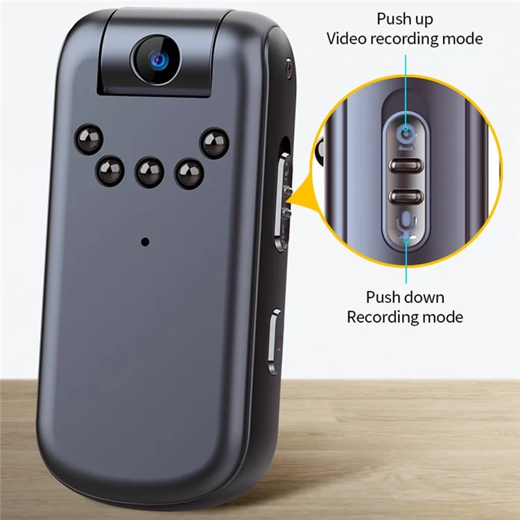 V13 64G Intelligent Motion Detection Night Vision Voice Recorder 1080P HD Lens Recording Camcorder