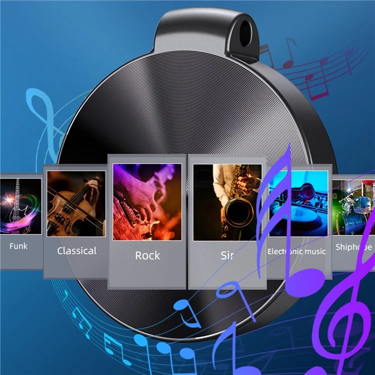Enregistreur vocal HD à réduction de bruit activé par la voix S30+ 32 Go avec lecteur MP3 et fonction clé USB