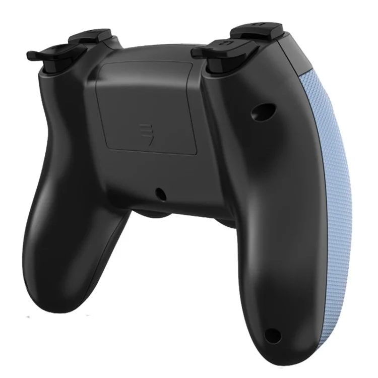 KM-029 2.4G Wireless Controllers 1 to 2 USB Receiver with 2 Gamepad Compatible with PC / Linux / Android / TV Box - Blue