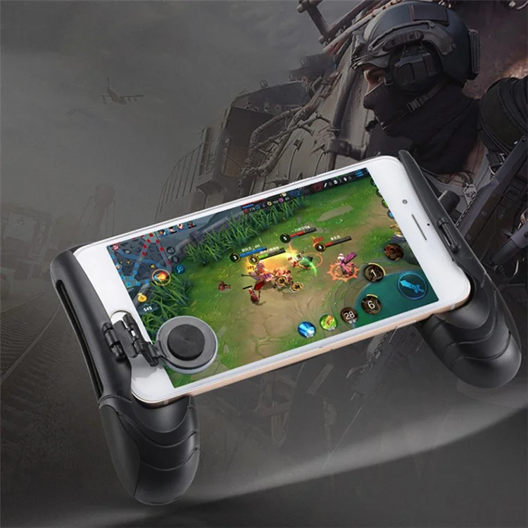 Stretchable Game Grip for Mobile Phones Left  /  Right Multifunction Portable Game Handle with Stand