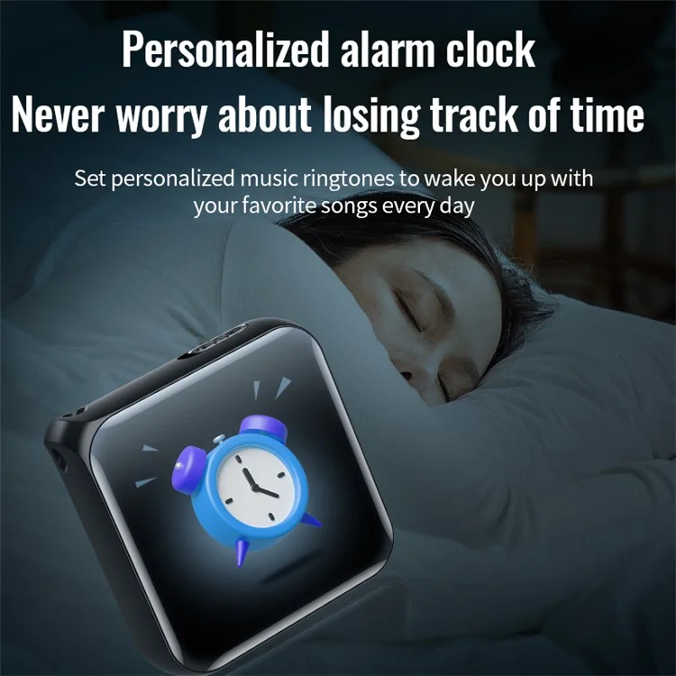 M30 32GB Audio Voice Sound Recorder Noise Cancelling Recorder Support FM Radio Alarm Clock MP3 Player