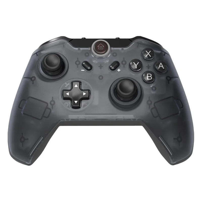 SWH PRO 8575-Switch Translucent Frosted Case Wireless Gamepad for Nintendo Switch Game Console Bluetooth-compatible Controller