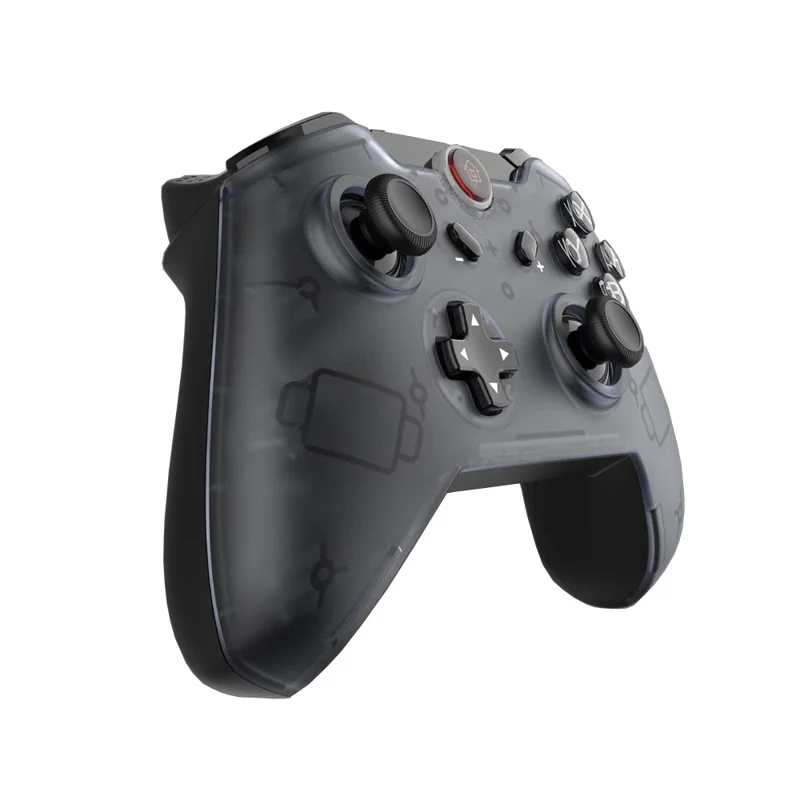 SWH PRO 8575-Switch Translucent Frosted Case Wireless Gamepad for Nintendo Switch Game Console Bluetooth-compatible Controller