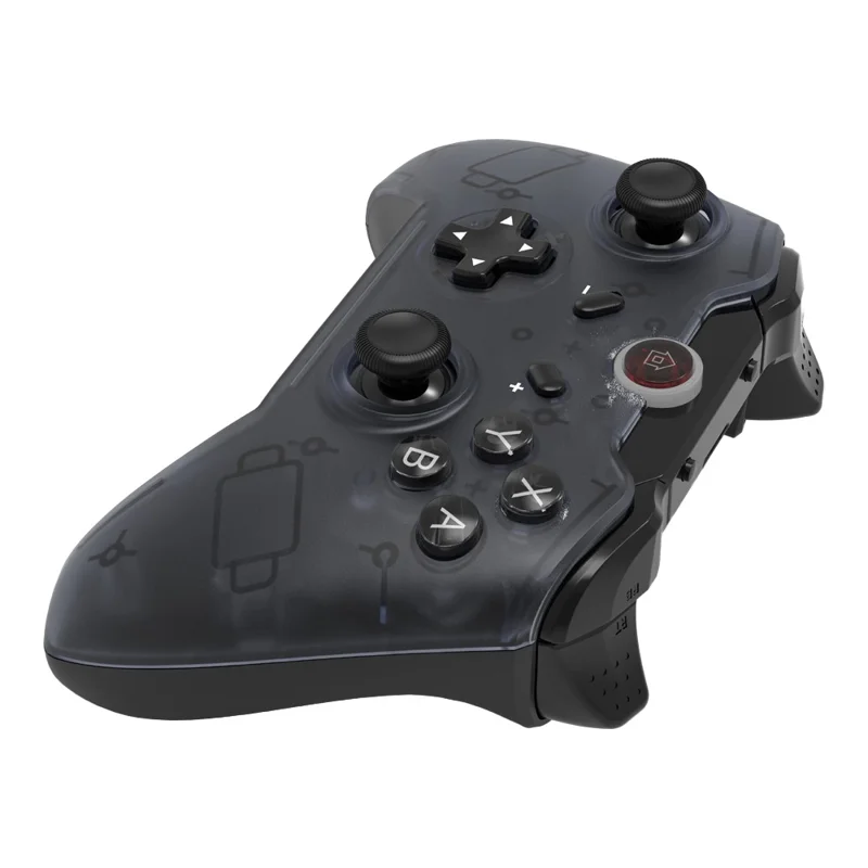 SWH PRO 8575-Switch Translucent Frosted Case Wireless Gamepad for Nintendo Switch Game Console Bluetooth-compatible Controller
