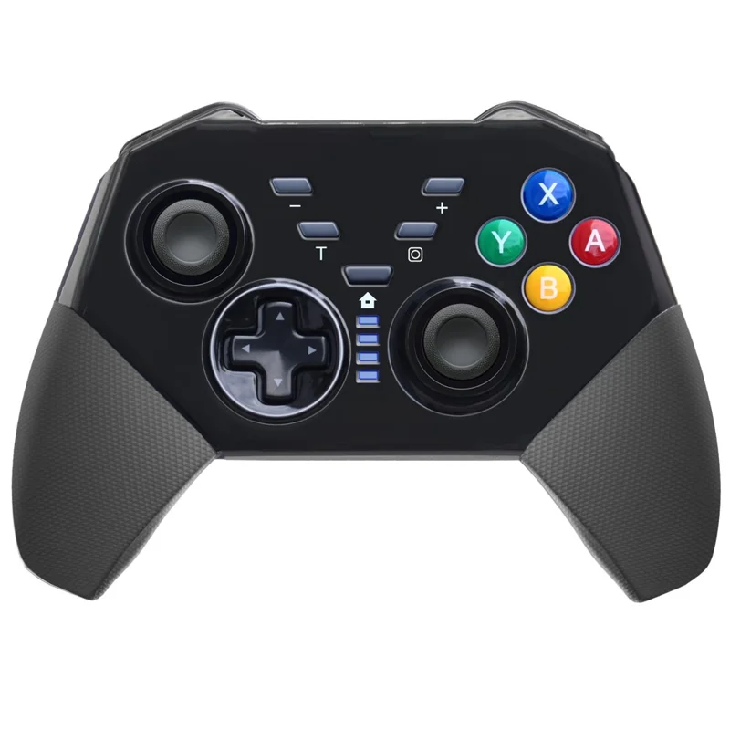 8579 Wireless Bluetooth-compatible Controller for Nintendo Switch Game Console Gamepad Support Turbo Function - Black