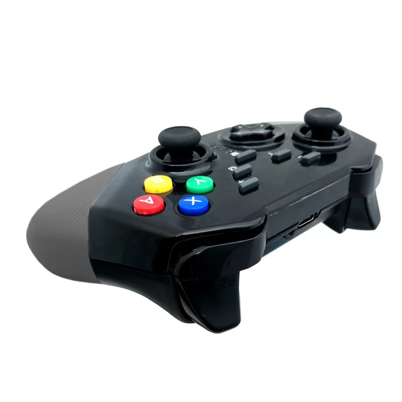 8579 Wireless Bluetooth-compatible Controller for Nintendo Switch Game Console Gamepad Support Turbo Function - Black