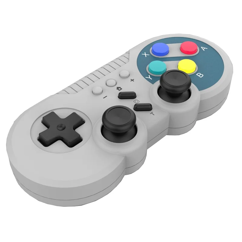 8580 For Nintendo Switch Game Controller Bluetooth-compatible Wireless Gaming Handle with Programming Key + Built-in Gyroscope
