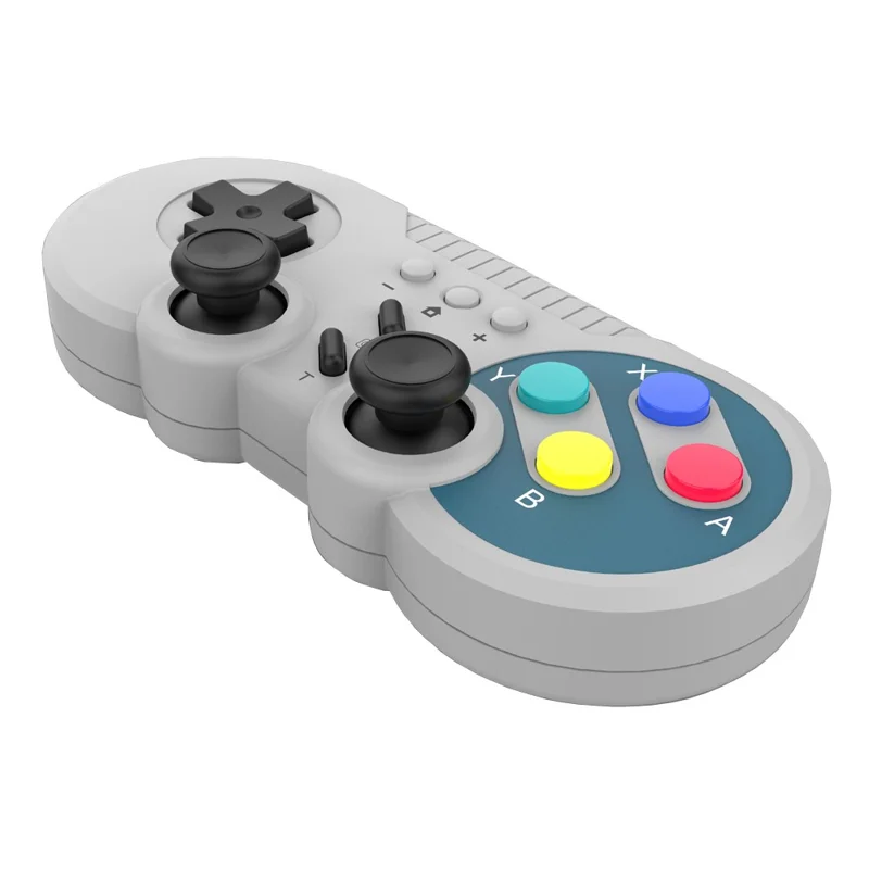 8580 For Nintendo Switch Game Controller Bluetooth-compatible Wireless Gaming Handle with Programming Key + Built-in Gyroscope