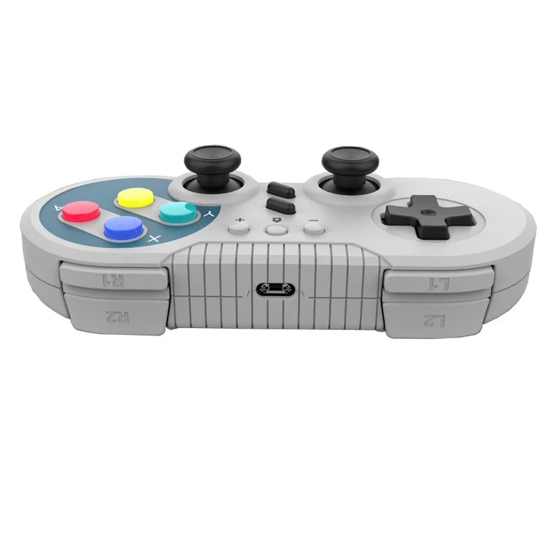 8580 For Nintendo Switch Game Controller Bluetooth-compatible Wireless Gaming Handle with Programming Key + Built-in Gyroscope