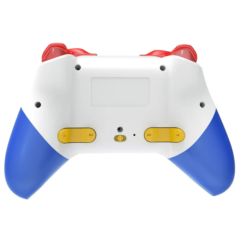 Беспроводной игровой контроллер SW531 для Nintendo Switch, геймпад с поддержкой Bluetooth и светодиодной подсветкой — синий+белый