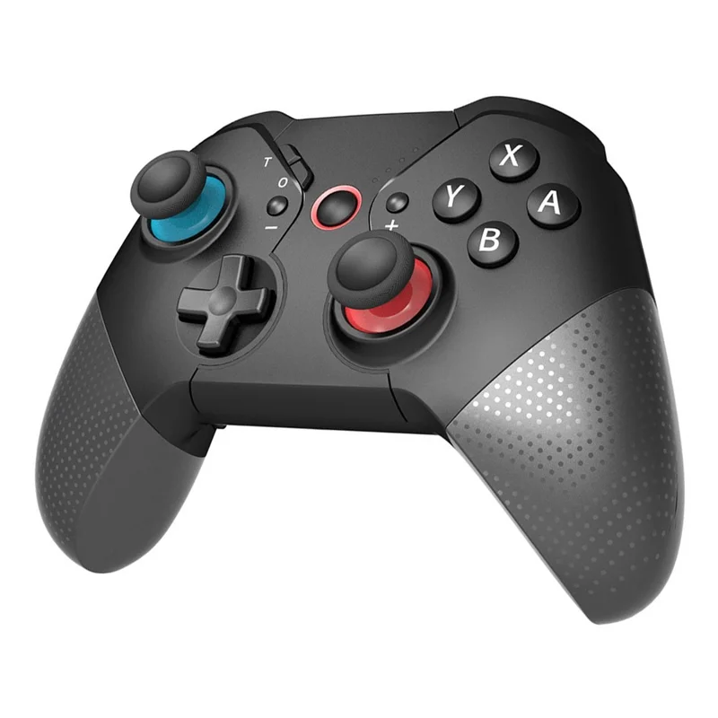 SW531 Draadloze Gamingcontroller voor Nintendo Switch, Bluetooth-compatibele Gamepad met LED-verlichting - Zwart