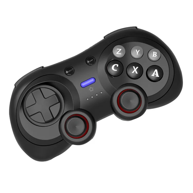 8726 Wireless Gamepad Bluetooth-compatible 5.0 / 2.4G Dual Mode Controller with Telescopic Phone Bracket for Nintendo Switch / iOS / Android