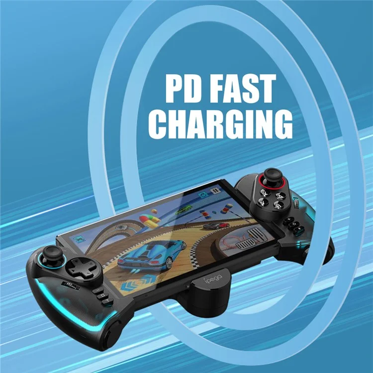 IPEGA PG-SW777S Pour Nintendo Switch / Switch OLED Manette de jeu Joystick Gamepad avec lumière RVB