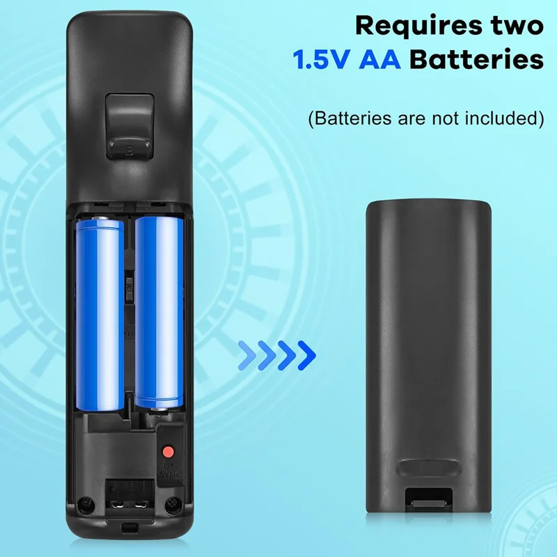 8510 Wireless 3-Axis Controller for W-II Game Console Platform Gamepad (without Accelerator) - Hot Pink