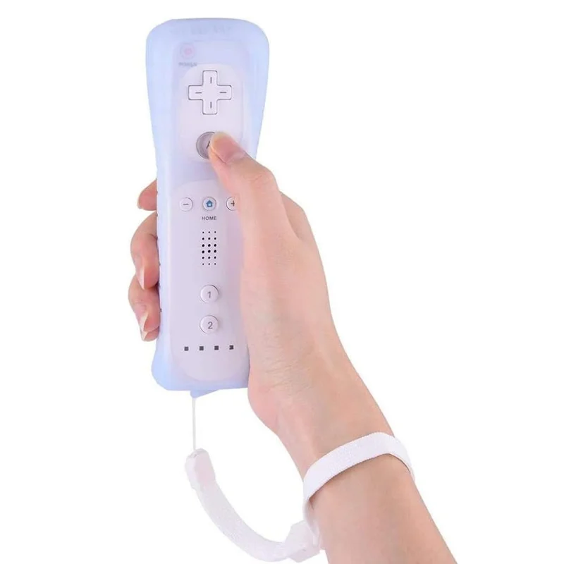 8510 Draadloze 3-assige Controller voor W-II Gameconsoleplatform Gamepad (zonder Versneller) - Wit