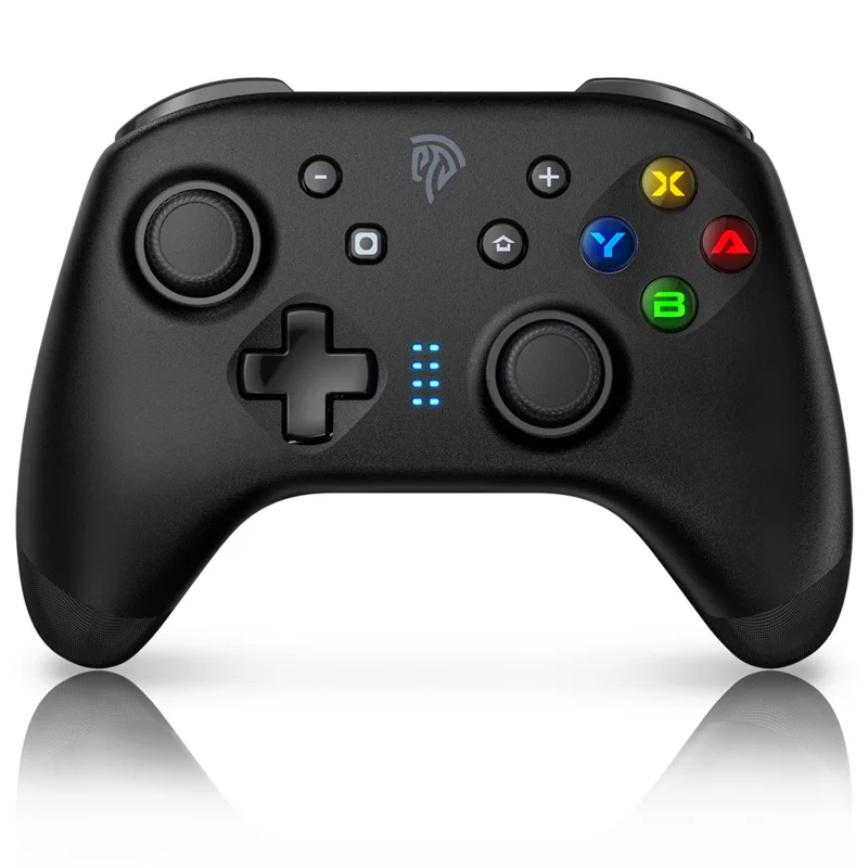 EASYSMX ESM-9124 Bluetooth-compatible Gamepad Wireless Gaming Controller for Nintendo Switch Android iOS Windows - Black