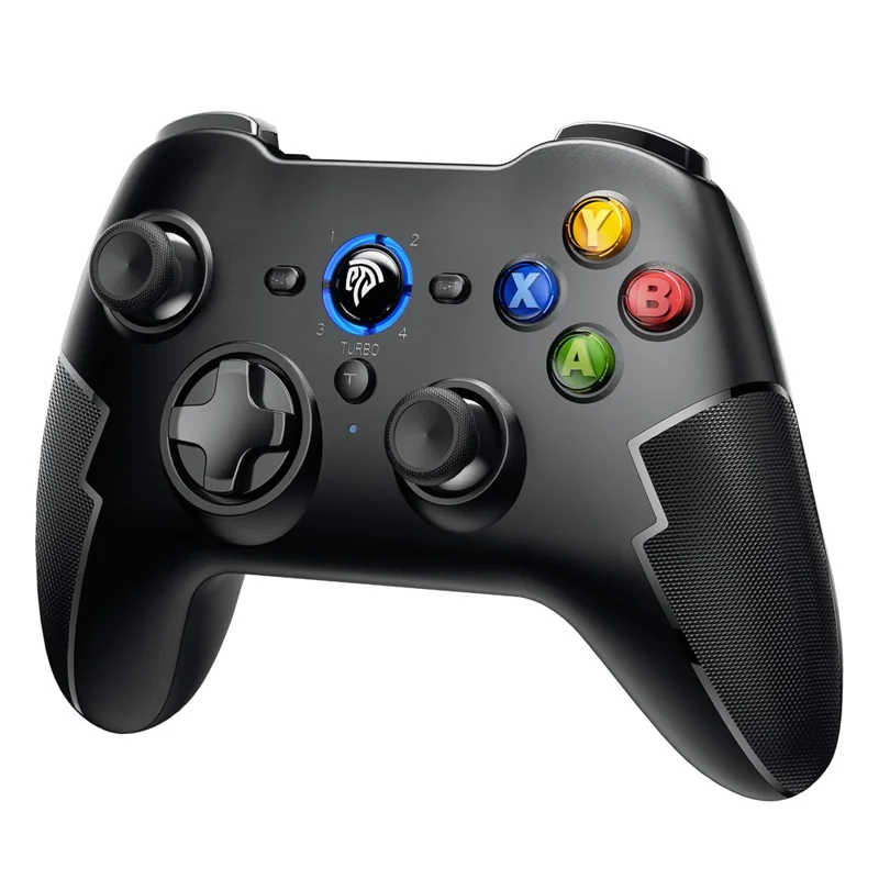 EASYSMX 9013 Pro 2.4G Wireless Gamepad with Hall Trigger Joystick Gaming Controller for PC / Nintendo Switch / Phone - Black