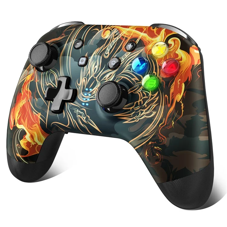 EASYSMX ESM-9124 Wireless Gamepad Bluetooth-Joystick-Controller für Nintendo Switch, Windows PC - Druckdesign