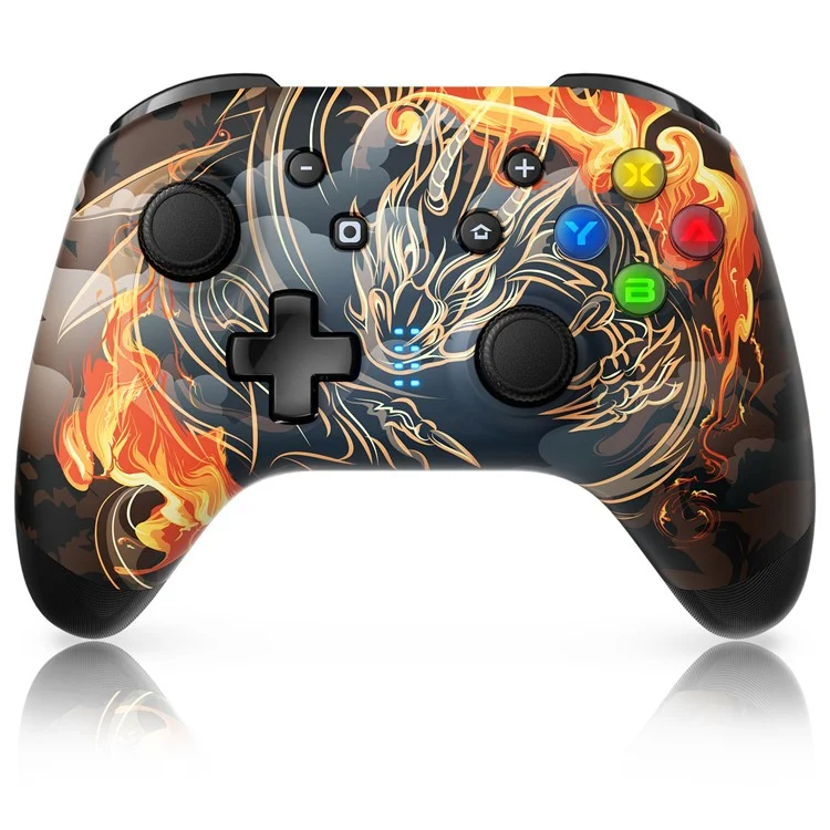 EASYSMX ESM-9124 Wireless Gamepad Bluetooth-Joystick-Controller für Nintendo Switch, Windows PC - Druckdesign