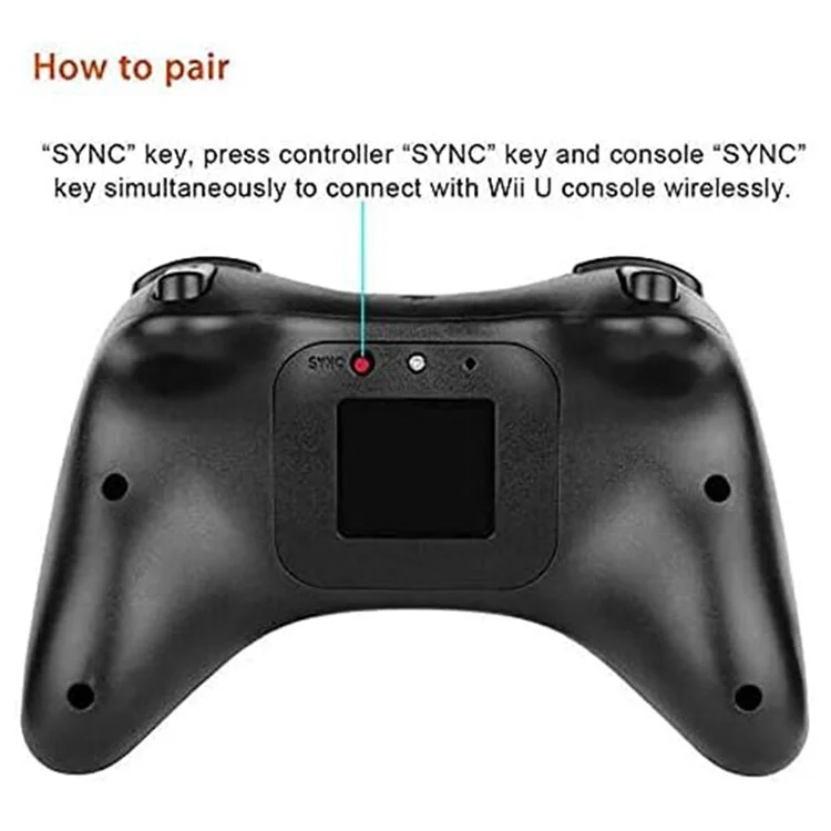 8558 Wireless Joys-Stick Compatible with Nintendo Wii U Game Console Remote Controller