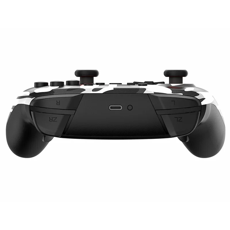 S07 Six Axis Vibration Bluetooth-compatibele Controller voor E-Sports TURBO Functie Draadloze Gamepad - Camo Zwart