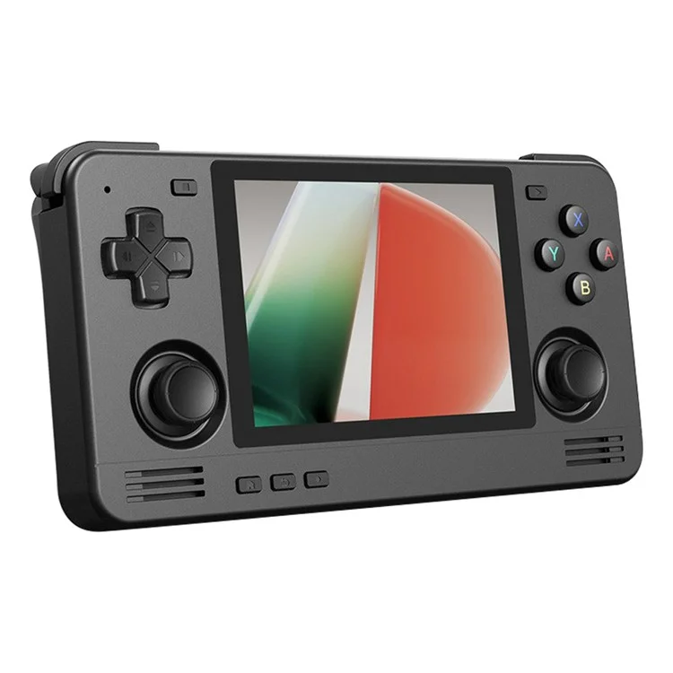 RETROID Pocket 2S Handheld Game Console 3+32G 3.5" Touch Screen Game Player Portable Android 11 Video Games Console - Black