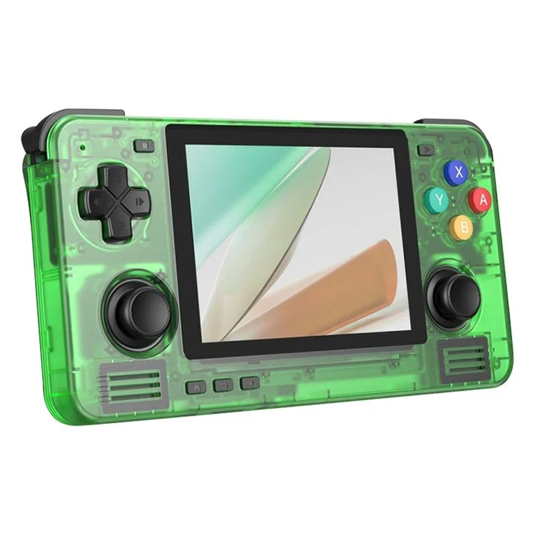 RETROID Pocket 2S Consola de Juegos Retro Portátil 3+32G Pantalla Táctil de 3.5" Consola de Juegos de Vídeo Portátil Android 11 - Verde