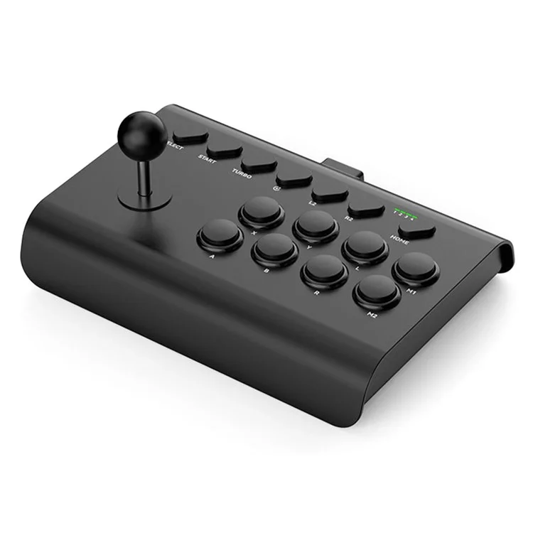 BSP-Y02 Arcade Joystick Controller Universal Classic Handle Gamepad for PS4 Nintendo Switch Android iOS Cell Phone - Black