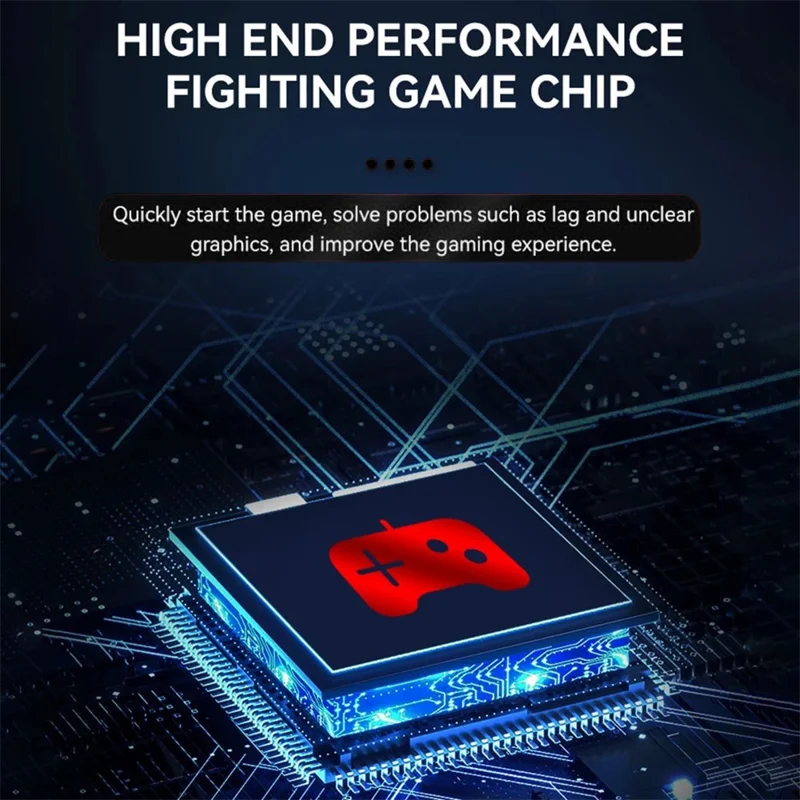 BSP-Y02 Arcade-joystickkontroll, universal klassisk handkontroll, spelkontroll för PS4 Nintendo Switch Android iOS mobiltelefon - Vit/Röd