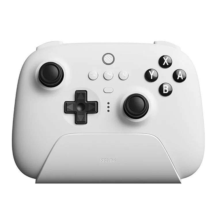 8BITDO Ultimate Bluetooth-compatible Controller with Charging Dock Wireless Gamepad Compatible with Nintendo Switch, Steam Deck - White