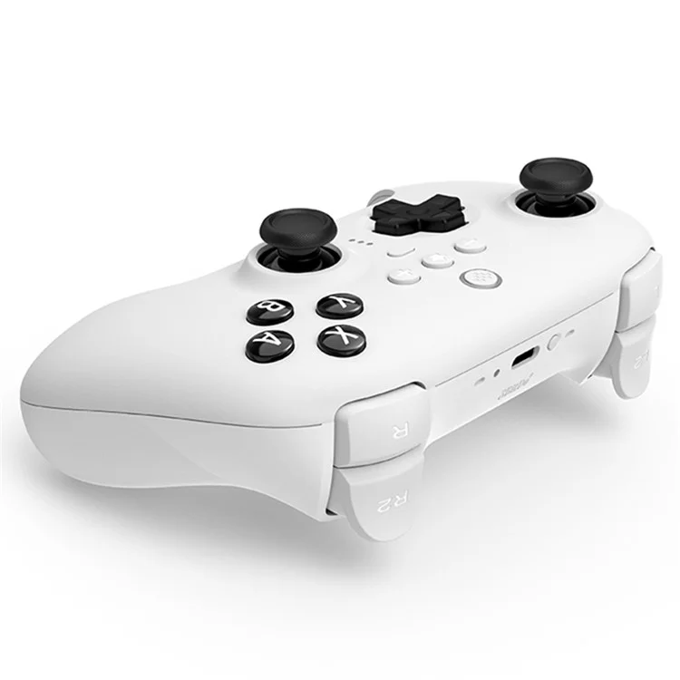 8BITDO Ultimate Bluetooth-compatible Controller with Charging Dock Wireless Gamepad Compatible with Nintendo Switch, Steam Deck - White