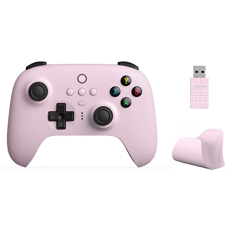 8BITDO 2.4G Wireless Controller for PC Computer Android Handle Grip Gamepad - Pink