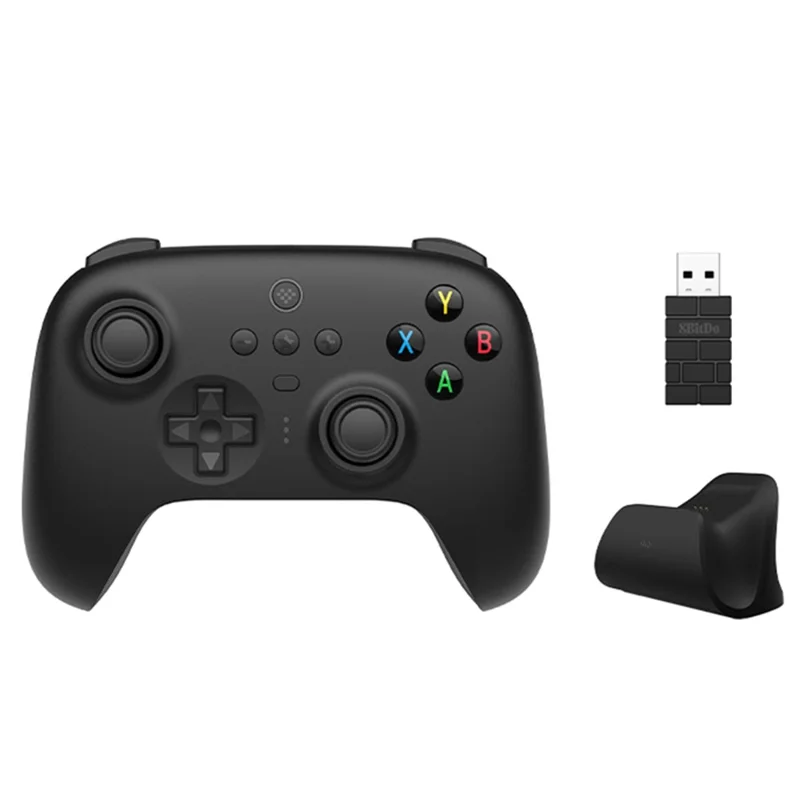 8BITDO 2.4G Wireless Controller for PC Computer Android Handle Grip Gamepad - Black