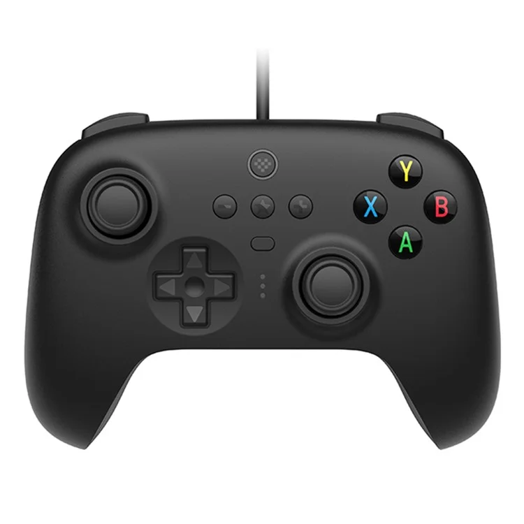 8BITDO Ultimate Wired Controller for Windows, Steam Deck, Switch, USB Cabled Handheld Gamepad - Black