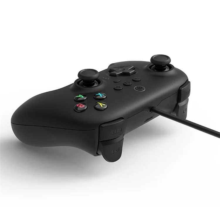 8BITDO Ultimate Wired Controller for Windows, Steam Deck, Switch, USB Cabled Handheld Gamepad - Black