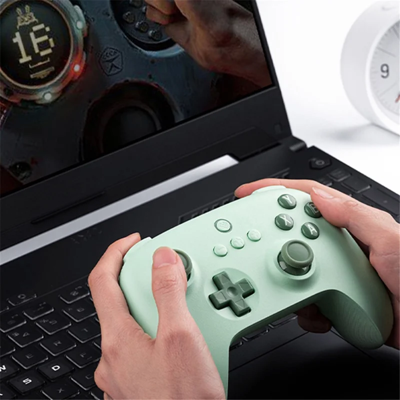 8BITDO Ultimate C 2.4G Wireless Controller Compatible with Windows, Android, and Steam Deck with 2.4G Adapter - Green