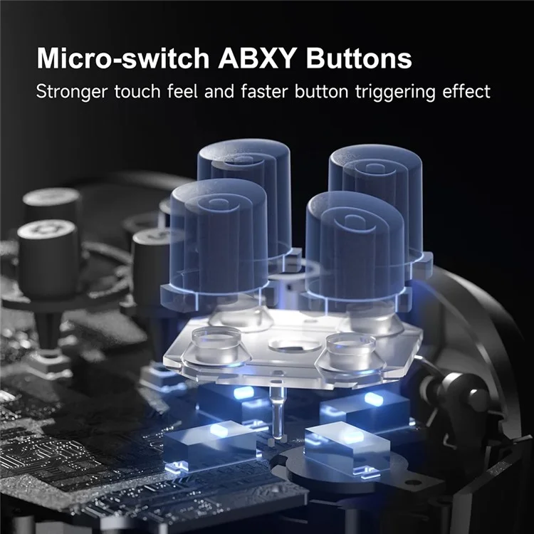 EASYSMX X10 Mechanic Master 2.4G / Bluetooth / Controlador de Juego con Cable Gamepad - Negro