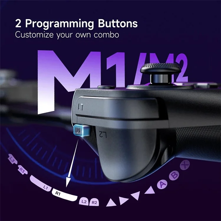 EASYSMX M10 Rétractable Manette de Jeu de Téléphone Mobile - 8Pin