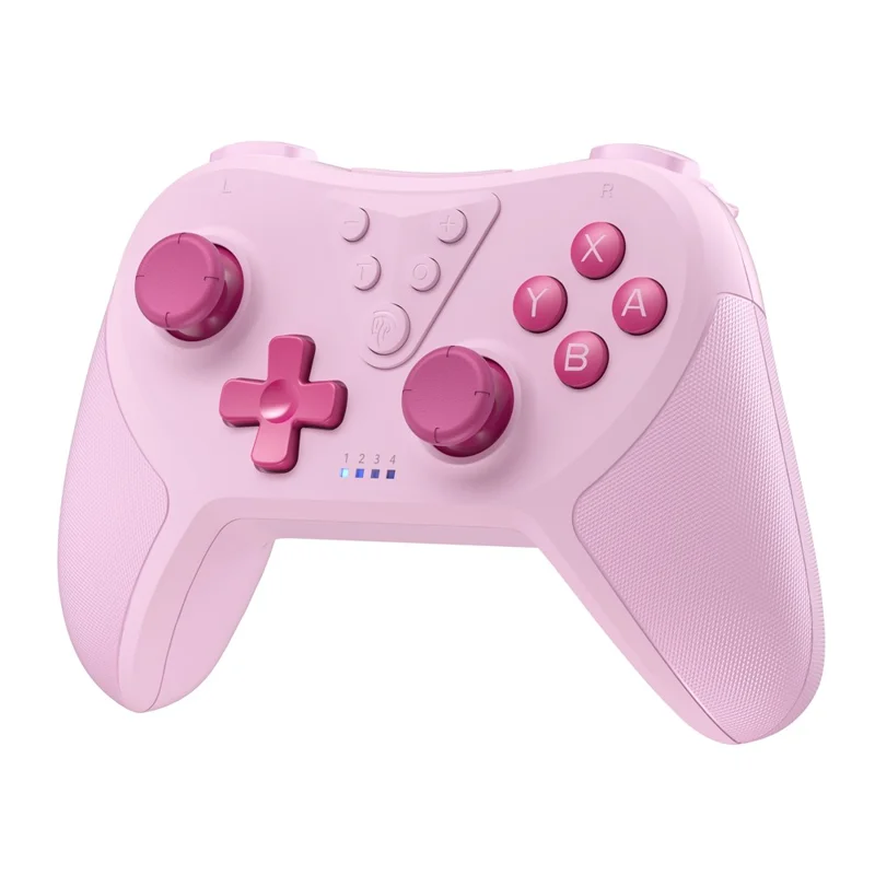 EASYSMX T37 Bluetooth-compatible  /  Wired 3D Joystick Game Controller Gamepad - Pink