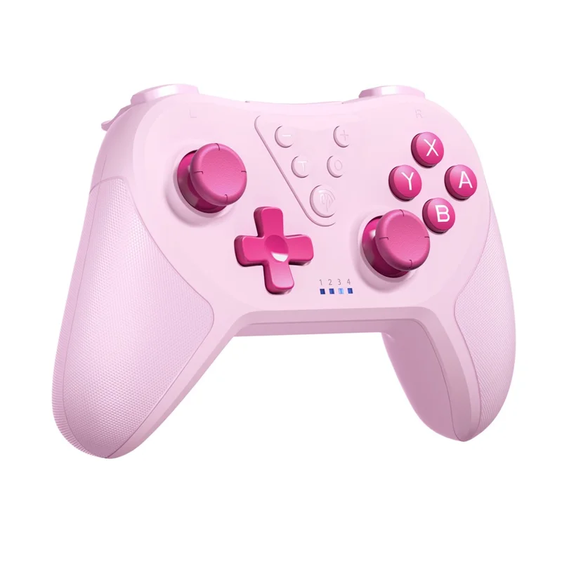 EASYSMX T37 Bluetooth-compatible  /  Wired 3D Joystick Game Controller Gamepad - Pink