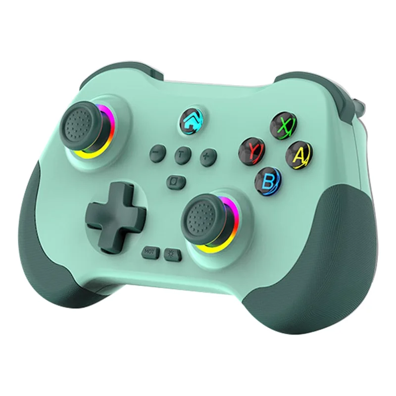 Z01 Wireless Bluetooth-compatible Controller for Nintendo Switch, Android, iOS, PC Gamepad with Hall Effect Triggers - Green