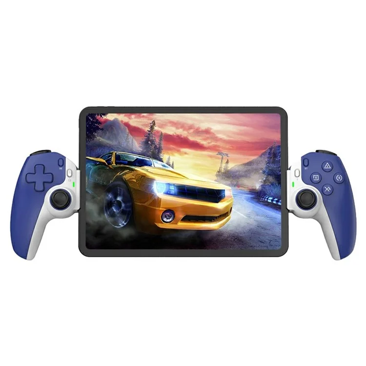Controlador de Jogo Sem Fio Retrátil D9 para Nintendo Switch, Tablet e Telefone - Azul