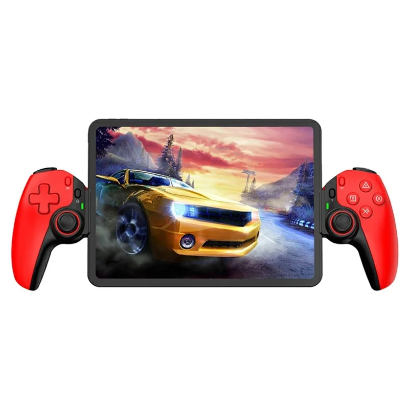 D9 Retractable Wireless Game Controller for Nintendo Switch Tablet Phone - Red