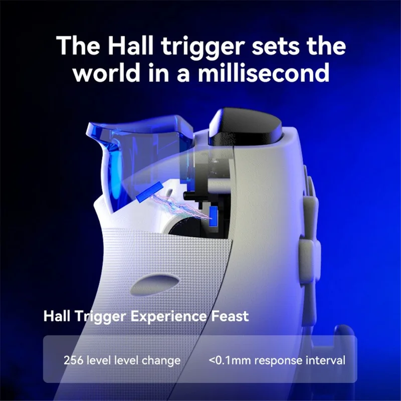 D9 Retractable Wireless Game Controller for Nintendo Switch Tablet Phone - Red