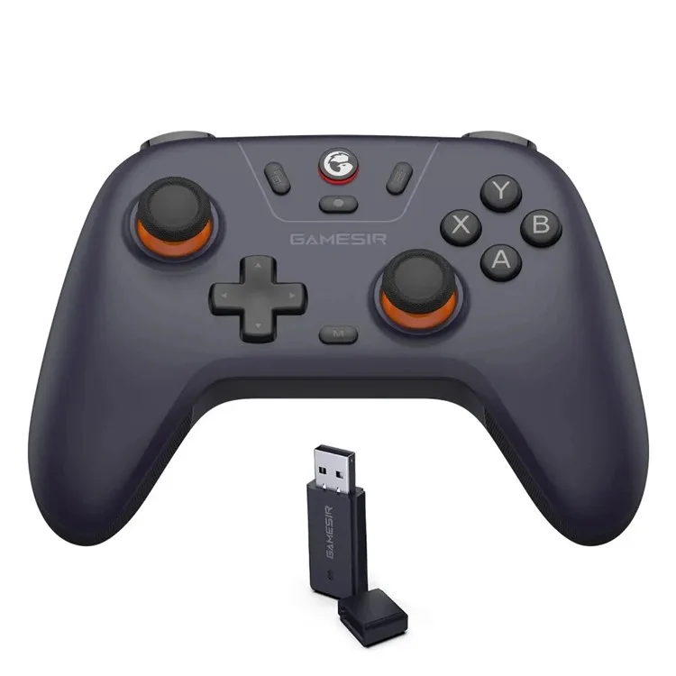 GAMESIR Nova Lite für Nintendo Switch PC Bluetooth Handle-Controller Hand Grip mit 2,4G Wireless Receiver - Dunkellila